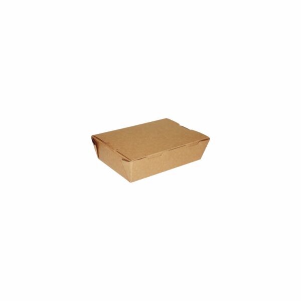250ml Paper Meal Box Kraft 1