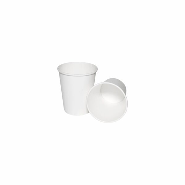 6oz Paper Cup Single Wall White 1