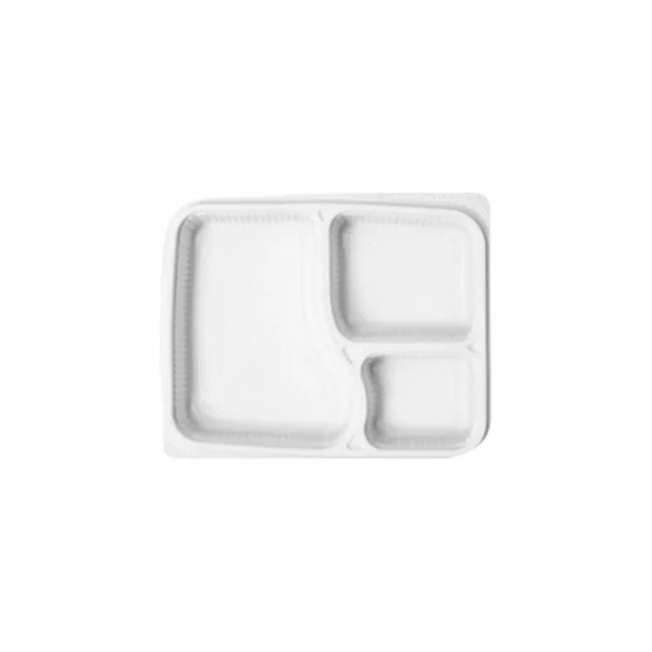 3CP Platter Thali - White