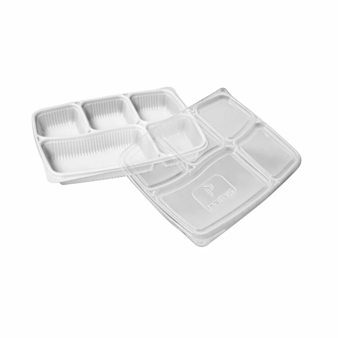 5CP Meal Platter Thali - White