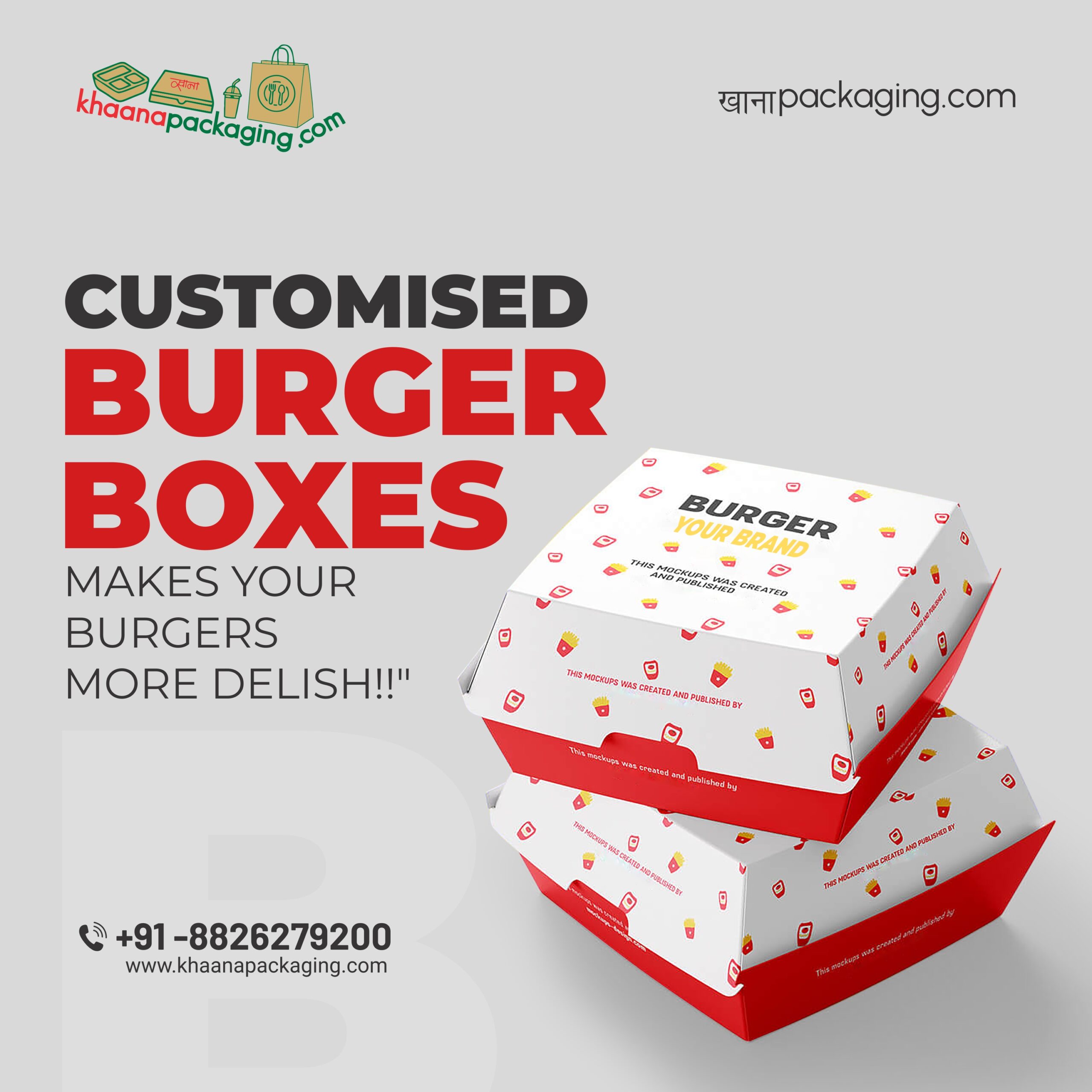 burger packaging box