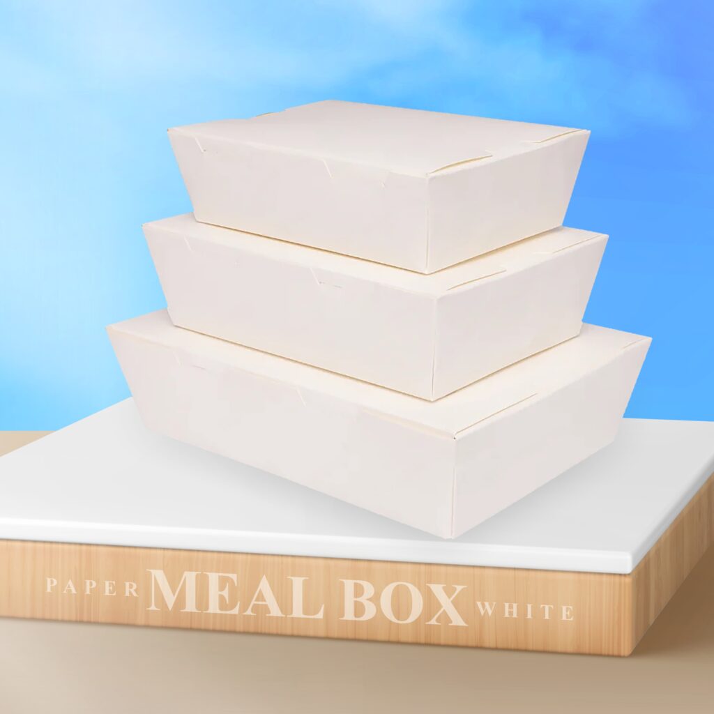 paper meal box for food packaging