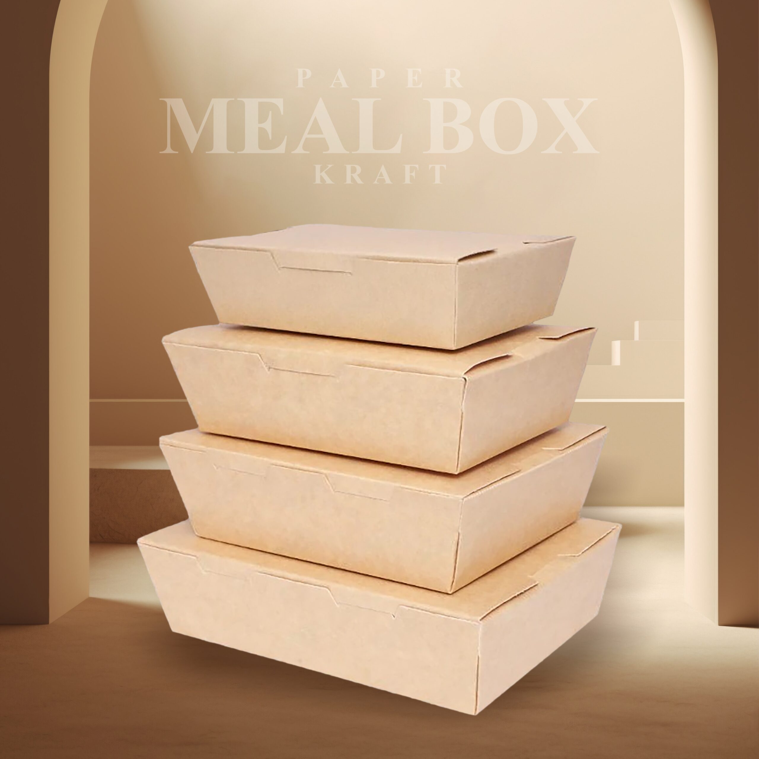 paper meal box for food packaging