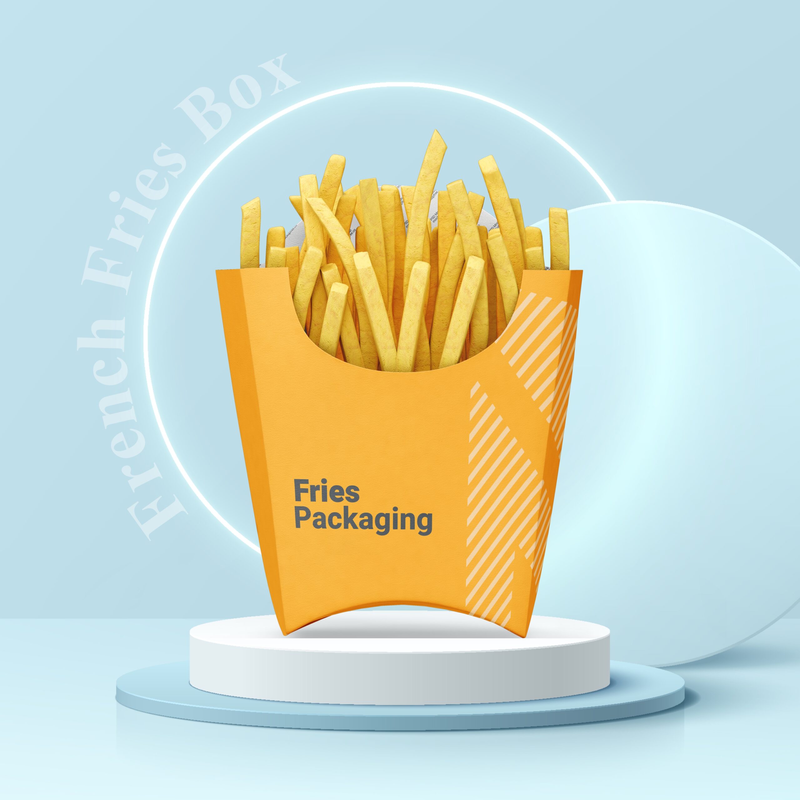 french fries box