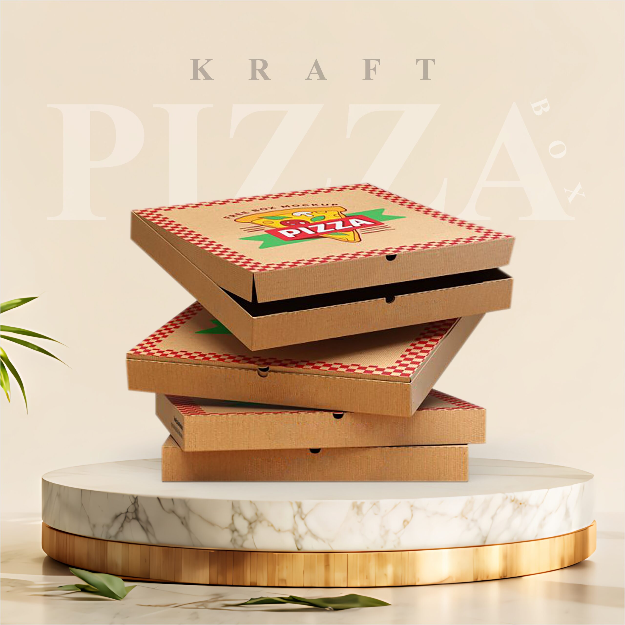 kraft pizza box