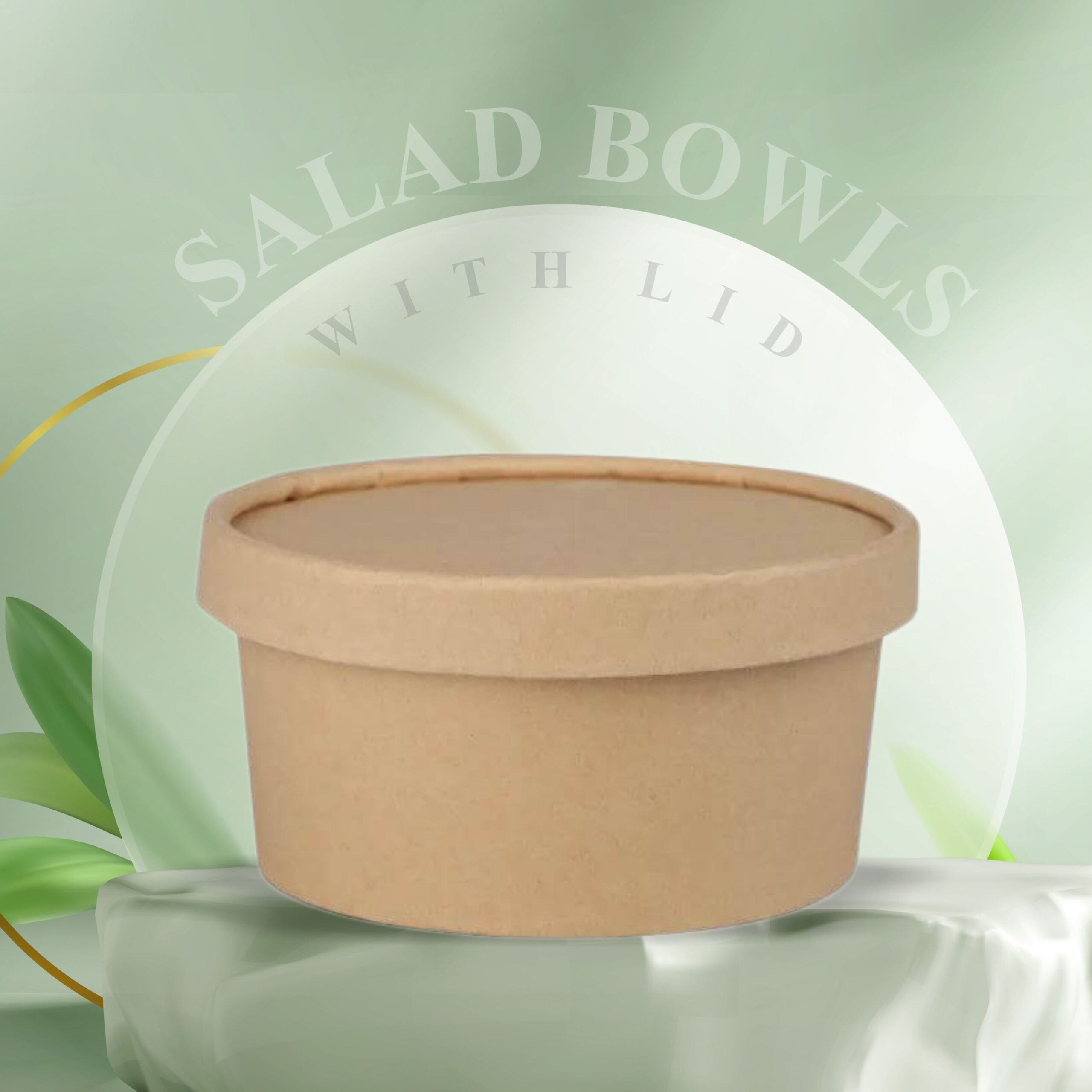 paper salad bowl