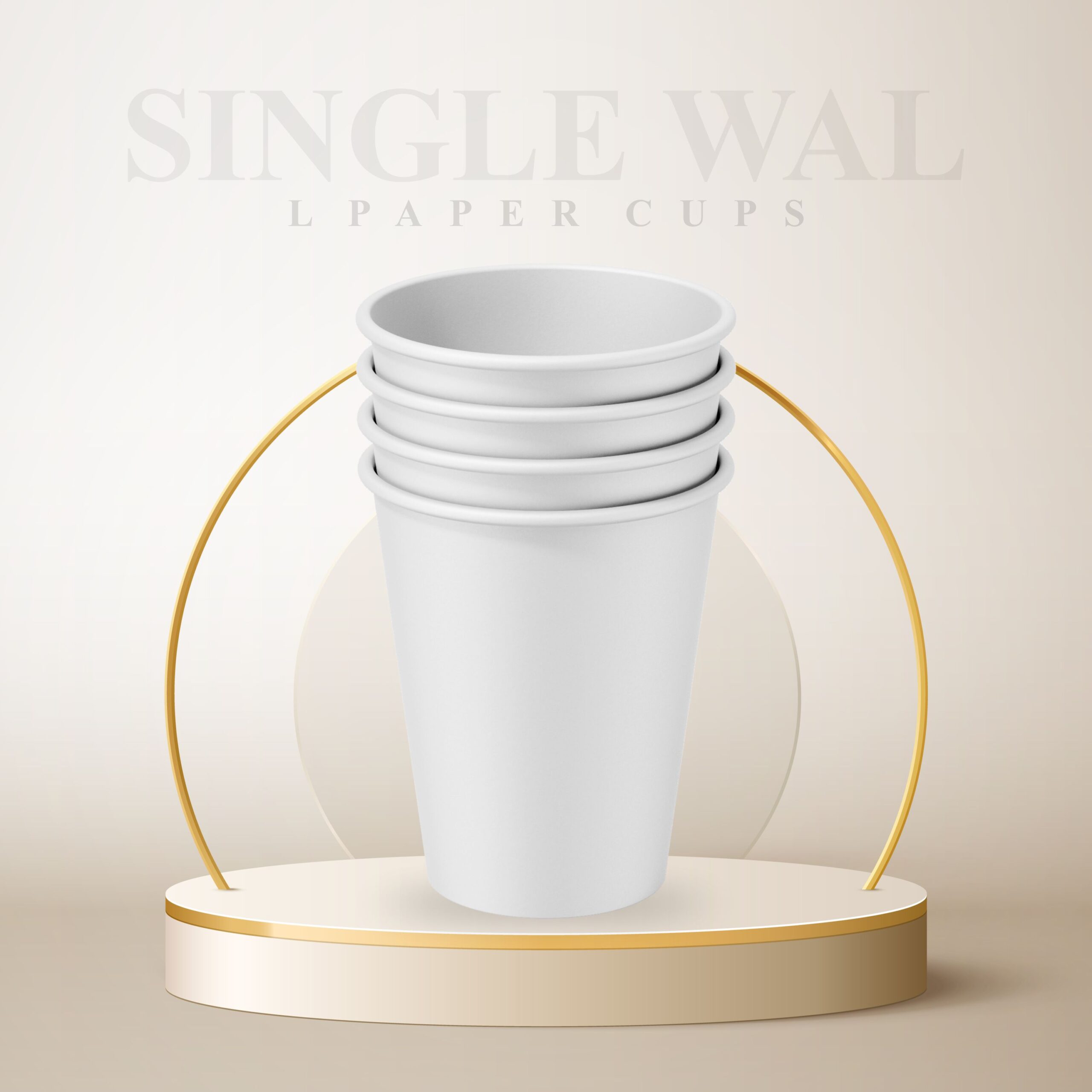 single wall paper cups