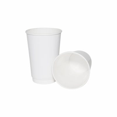 16oz Paper Cup Double Wall - White1