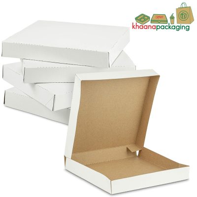 white pizza boxes